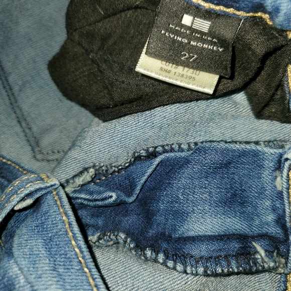 Ladies Flying Monkey Jeans - Size 27 - Picture 5 of 6